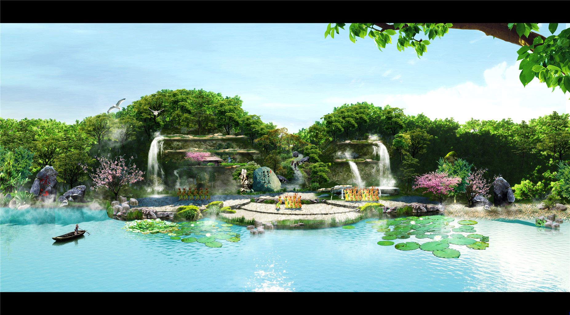 成都活動策劃，街子古鎮(zhèn)實(shí)景舞美設(shè)計(jì) (5)